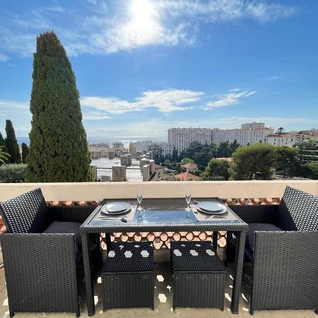 Nice Renting - Cambrai - Luxurious Sea View Terrasse - King Bed - Parking - Ac - Fully Equipped Luaran gambar